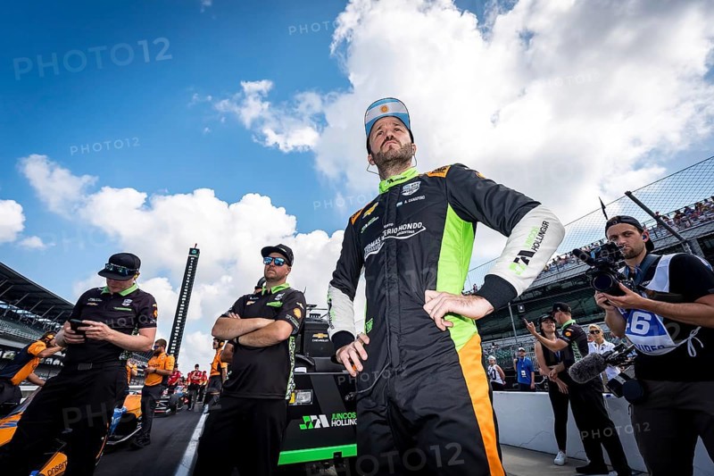 AGUSTIN HUGO CANAPINO (78) of Arrecifes, Argentina prepares to qualify for the 108th Running of the Indianapolis 500 at the Indianapolis Motor Speedway in Speedway, IN