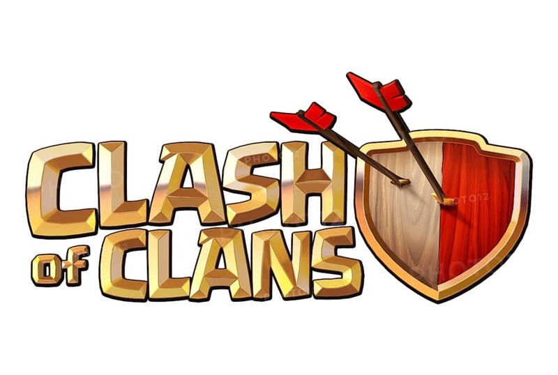 Clash of Clans logo, Games, Logo