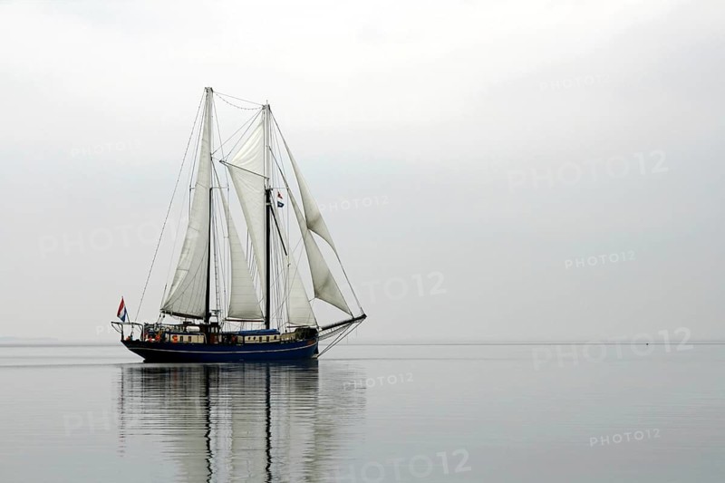 On the Little Belt at low tide, Baltic Sea, Denmark, Europe