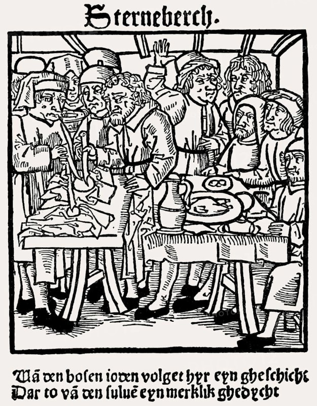Alleged Jewish host desecration at Sternberg, Germany, 1492, Europe