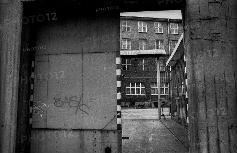 Germany, Berlin, 06.03.1992, former Stasi remand prison Hohenschönhausen, entrance, Europe
