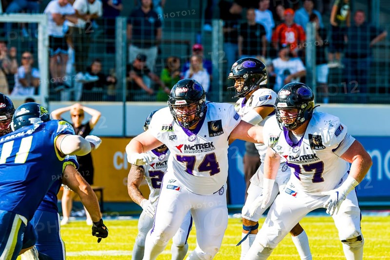 European League of Football/ Game : Frankfurt Galaxy -Stuttgart Surge July . 10. 2022                                    , Stuttgart, Germany, Europe