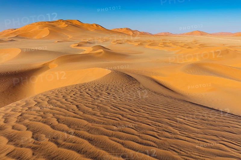 Rub al-Shali, the largest desert on earth in Oman, Rub al-Chali, Empty Quarter nea, Salalah, Dhofar Governorate, Oman, Asia