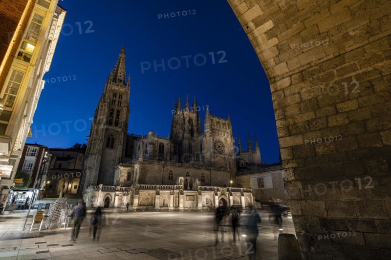 Burgos cathedral, Santa Iglesia Catedral Basílica Metropolitana de Santa María, Burgos province, Spain, Europe