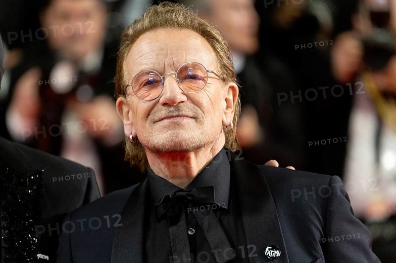 Cannes, France - 16.5.2024: U2 singer Bono during the Bono: Stories Of Surrender red carpet during the 78th Cannes International Film Festival. The film festival takes place from 13 to 24 May 2025