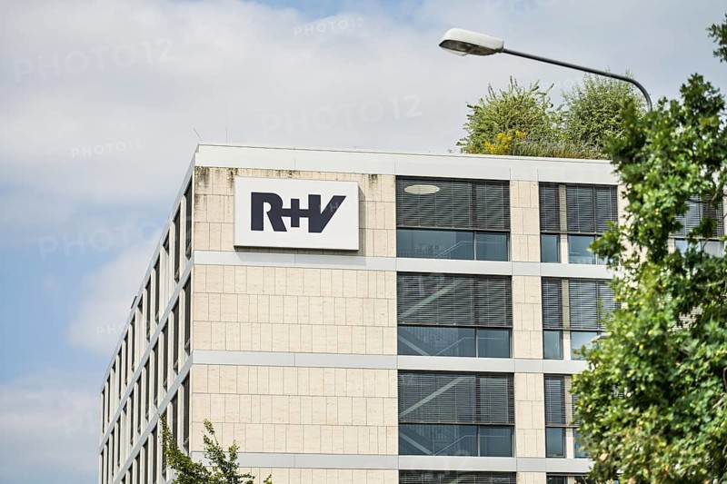 R+V Versicherung, Head Office, Raiffeisenplatz, Hesse, Germany, Europe