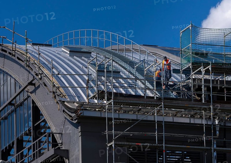 S-Bahn, Construction work at Berlin Ostbahnhof, Friedrichshain, Berlin, Germany, Europe