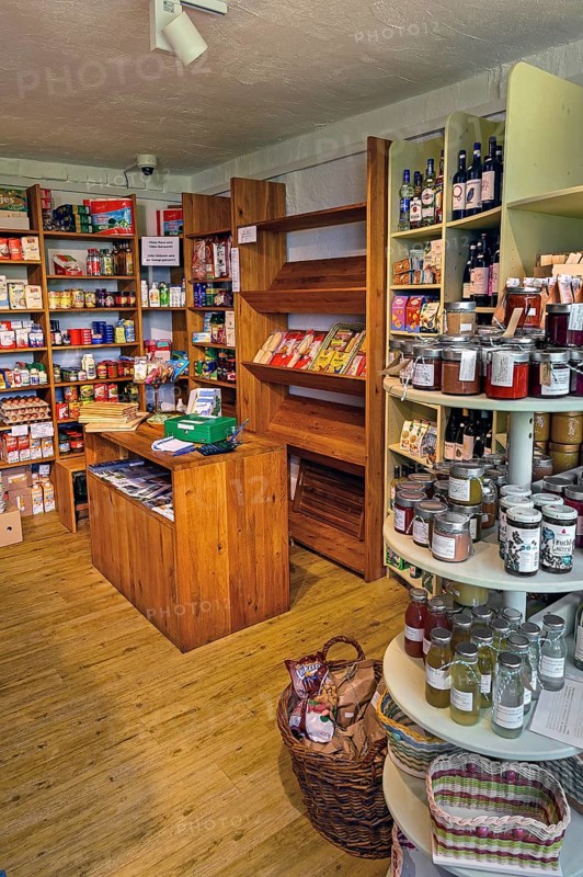Self-service village shop in Eisenbach, Kreuzthal, Markt Buchenberg, Allgäu, Swabia, Bavaria, Germany, Europe