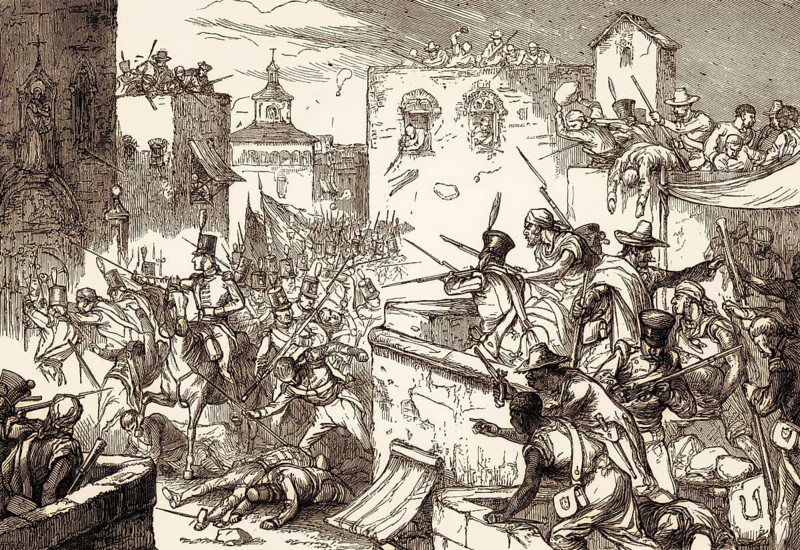 The British invasions of the River Plate, 2nd Battle of Buenos Aires, 1807, Napoleonic Wars, From British Battles on Land and Sea by James Grant