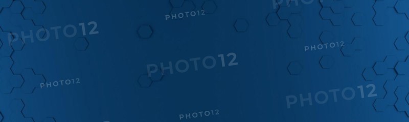 Abstract modern classic blue honeycomb background, 3d rendering