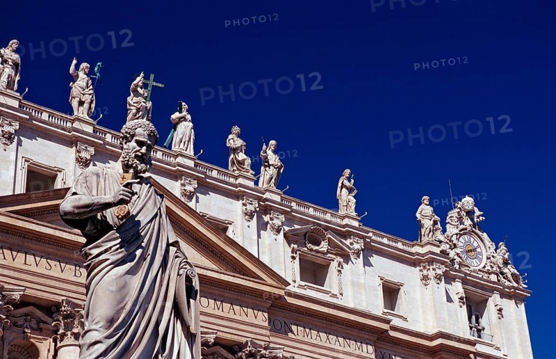 St Peter's Basilica, Italy, Rome, Vatican City, Europe