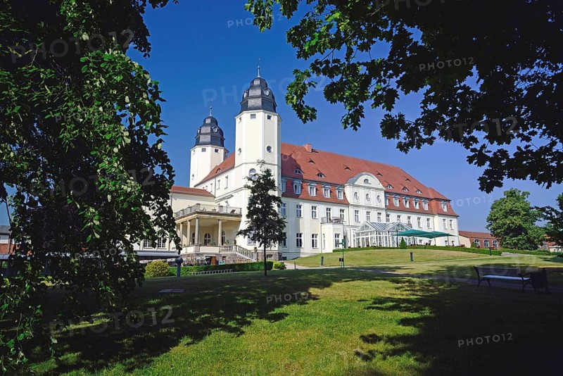 Europe, Germany, Mecklenburg-Western Pomerania, Göhren-Lebbin, Schloss Fleesensee, also Schloss Blücher, Schlosshotel, Göhren-Lebbin, Mecklenburg-Western Pomerania, Germany, Europe