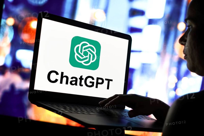 April 25, 2024, Brazil. In this photo illustration, the ChatGPT logo is seen displayed on a laptop screen