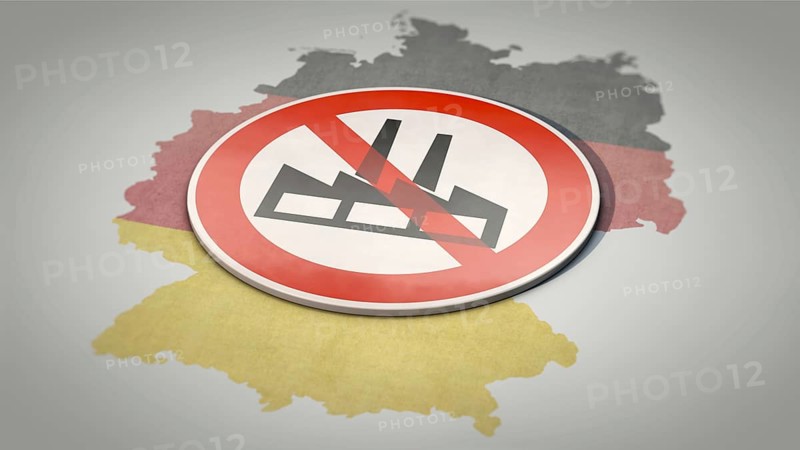 Symbolic image on the topic of Germany's impending deindustrialisation