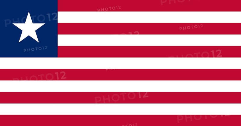 Flag of Liberia, vector illustration