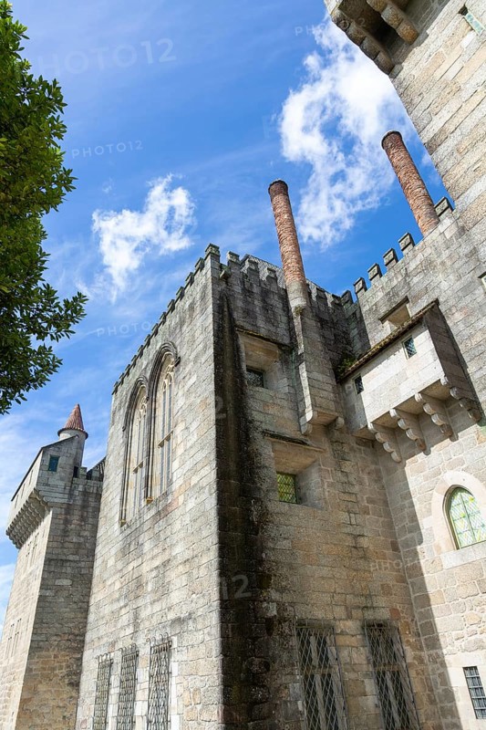 Ducal Palace of the Braganza, Palace of the Dukes of Braganza, Guimaraes, northern Portugal