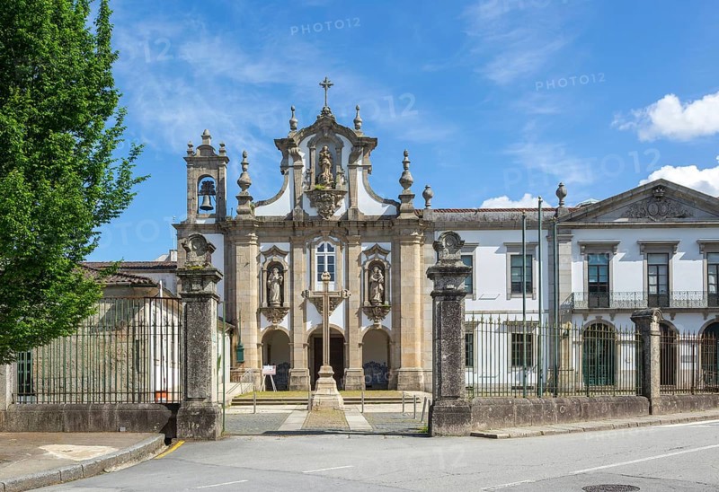 Church former convent, Convento de Santo António dos Capuchos, city of Guimaraes, northern Portugal
