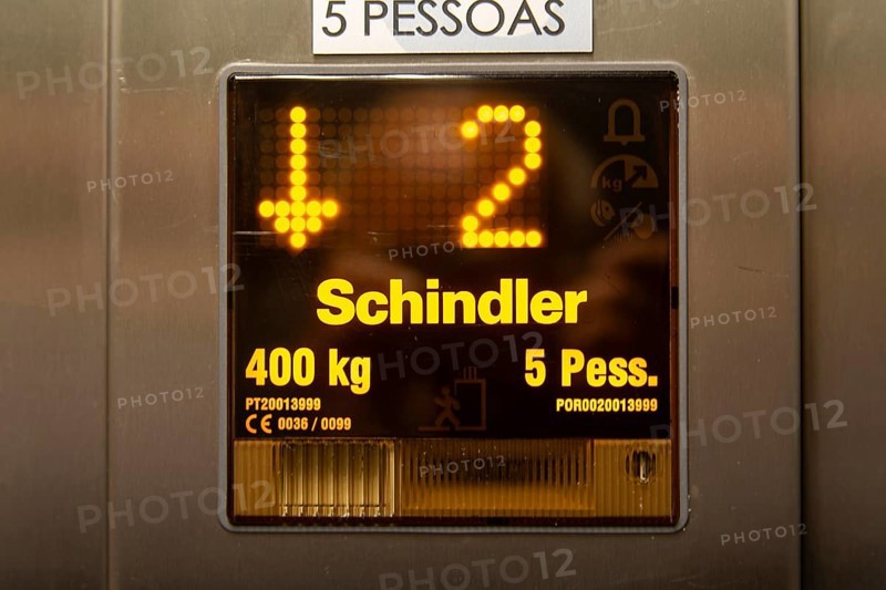 Schindler lift electric control panel, Portugal, Europe