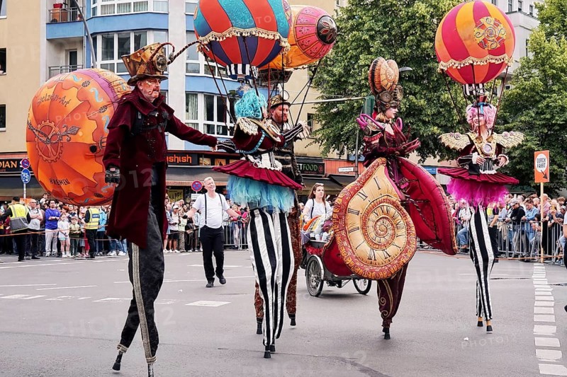 Carnival of Cultures, parade from Frankfurter Allee / corner of Proskauer Straße to Karl-Marx-Allee / corner of Berolinastraße, Berlin, 8 June 2025