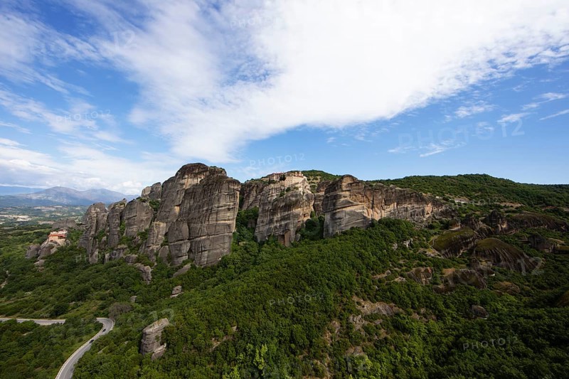 Meteora Rocks and Monasteries, Kalambaka, Thessaly, Greece, Europe