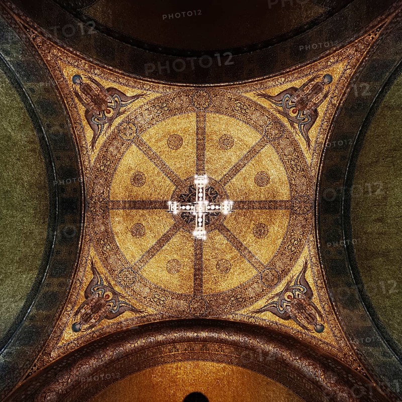 Church of the Redeemer, the best-preserved testimony to Kaiser Wilhelm II's church building programme, Bad Homburg vor der Höhe, Germany, Europe
