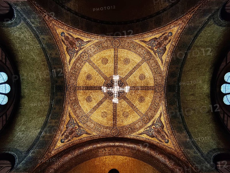 Church of the Redeemer, the best-preserved testimony to Kaiser Wilhelm II's church building programme, Bad Homburg vor der Höhe, Germany, Europe