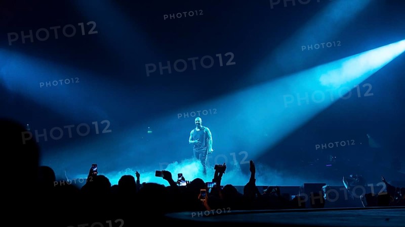 Rapper Drake (Aubrey Drake Graham) live in the Mercedes-Benz Arena in Berlin on 9 March 2017