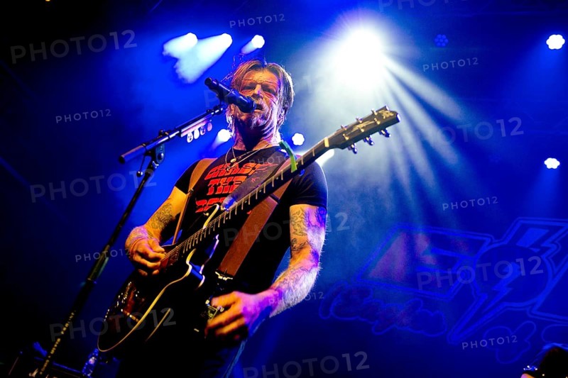 Jesse The Devil Hughes, singer of EAGLES OF DEATH METAL, live at Kesselhaus Berlin, on 10/06/2025