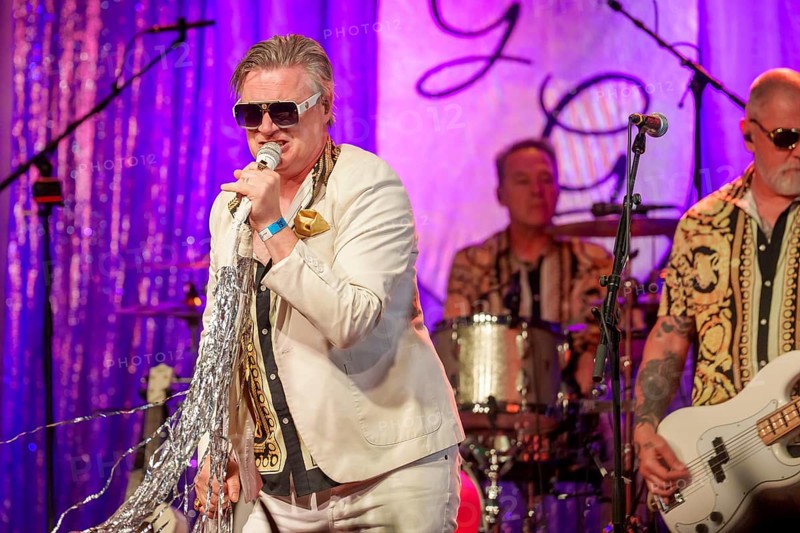 Spike Slawson, singer of Me First and the Gimme Gimmes live at SO36, Berlin, 04.06.2025