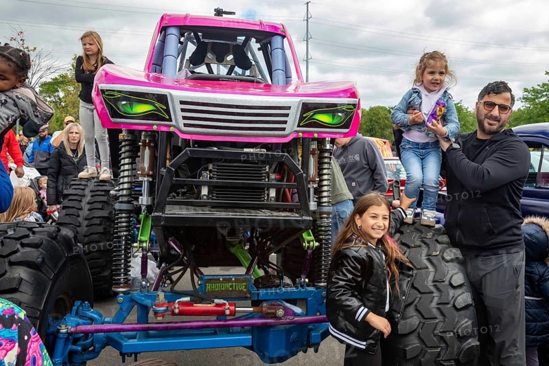 Taylor, Michigan - Thousands crowd the Hot Wheels Legends Tour in suburban Detroit. The tour allows custom car builders to show their work. Each year one car is picked to be the model for an actual Hot Wheels toy car that is sold worldwide