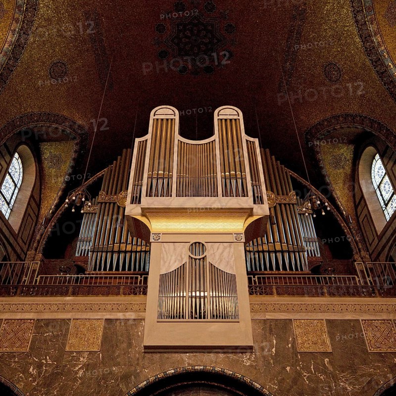 Church of the Redeemer, the best-preserved testimony to Kaiser Wilhelm II's church building programme, Bad Homburg vor der Höhe, Germany, Europe