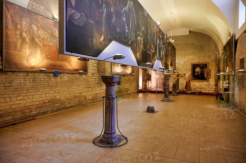 Prague Czech Republic. Strahov monastery. St. Norbert museum