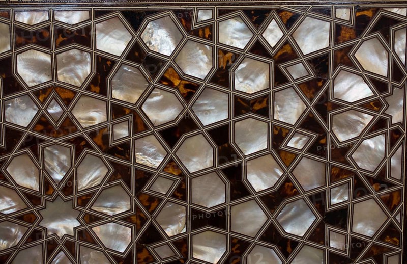 Ottoman art example of Mother of Pearl inlays