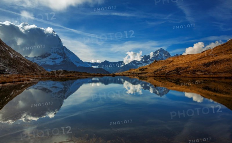 Lake Riffel, Zermatt. Matterhorn. Switzerland
