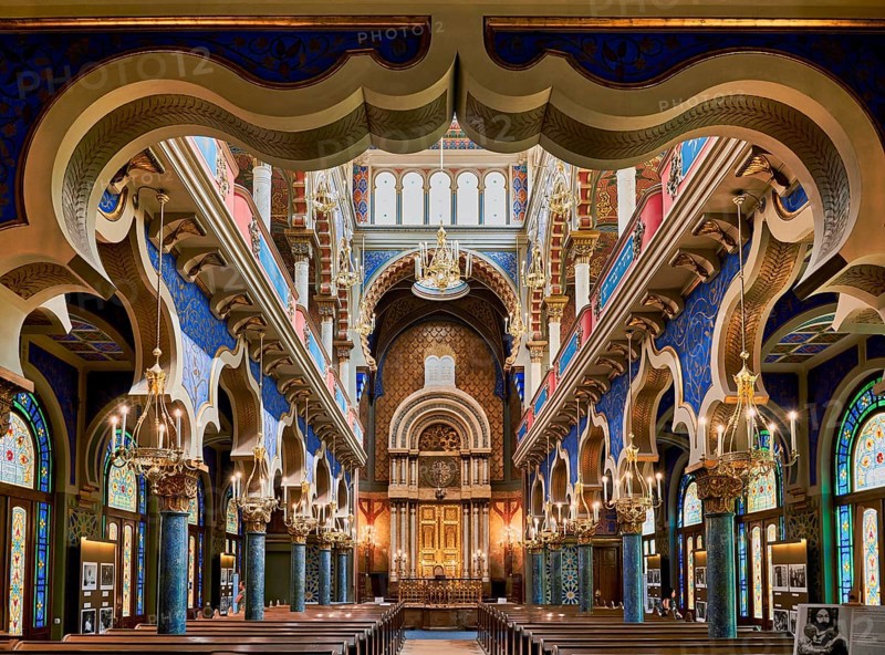 Prague Czech Republic. Jerusalem Synagogue