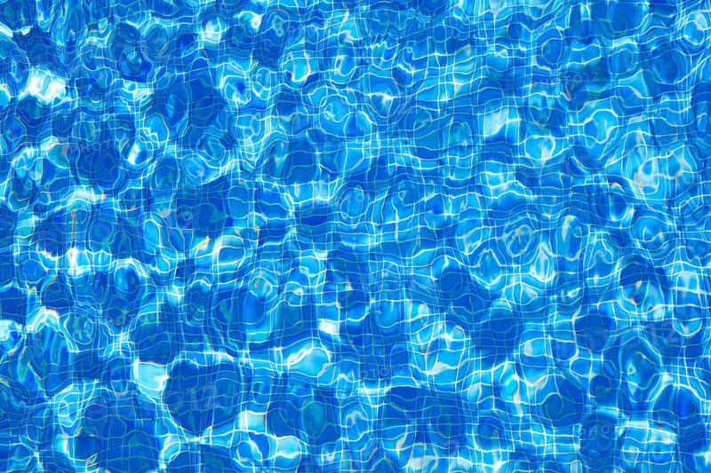 Blue tiles pool water ripple texture background