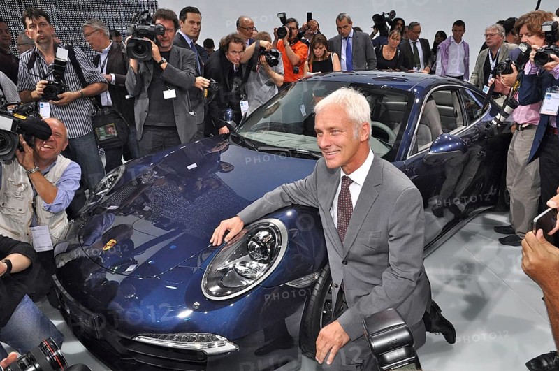 Matthias Müller Chairman of the Executive Board of Porsche
