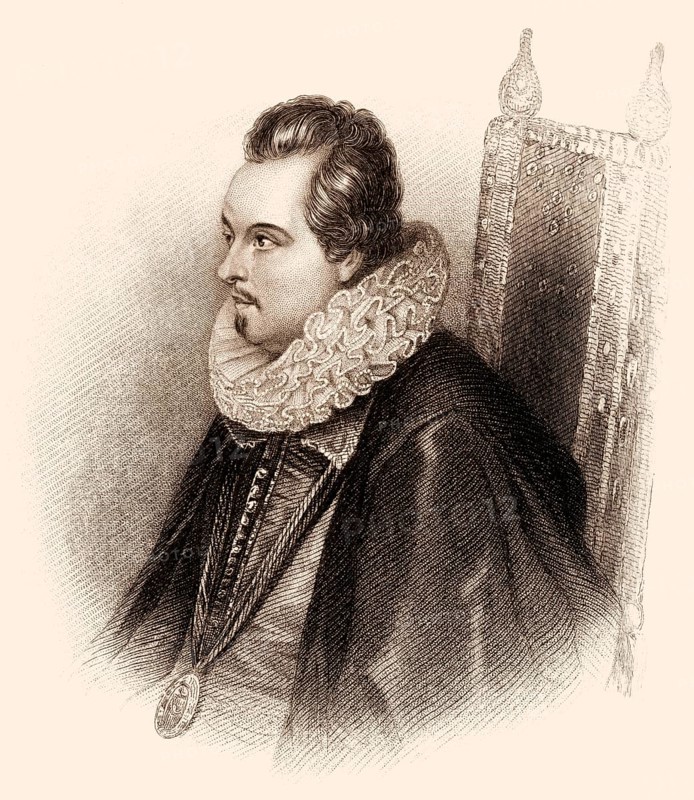 Charles Blount, 8. Baron Mountjoy und 1. Earl of Devonshire, 1563-1606, KG, englischer Adliger und Lord Deputy von Irland