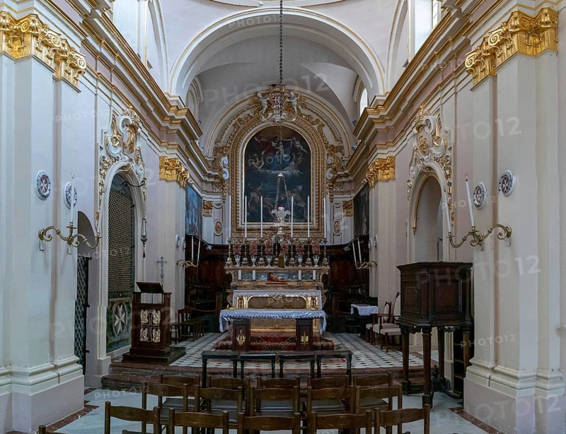 Rabat, Malta, 22 December, 2023: view of the Collegiate Church of Saint Paul in Rabat, Europe