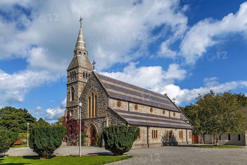 St. Mary's Anglican Church in Howth, Ireland, Europe