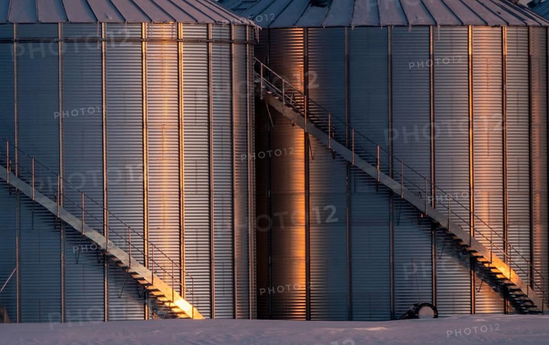 Close Silver Granaries stairs and Lines Canada