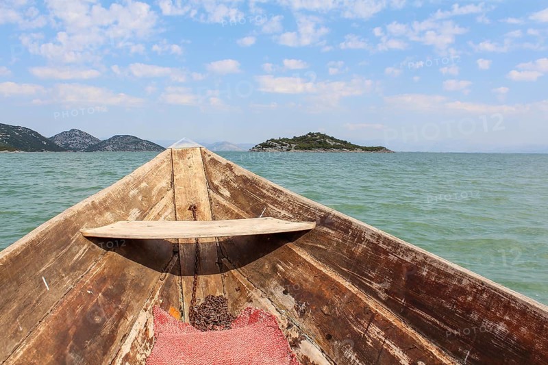 Calm boating tour on Lake Skadar in Montenegro