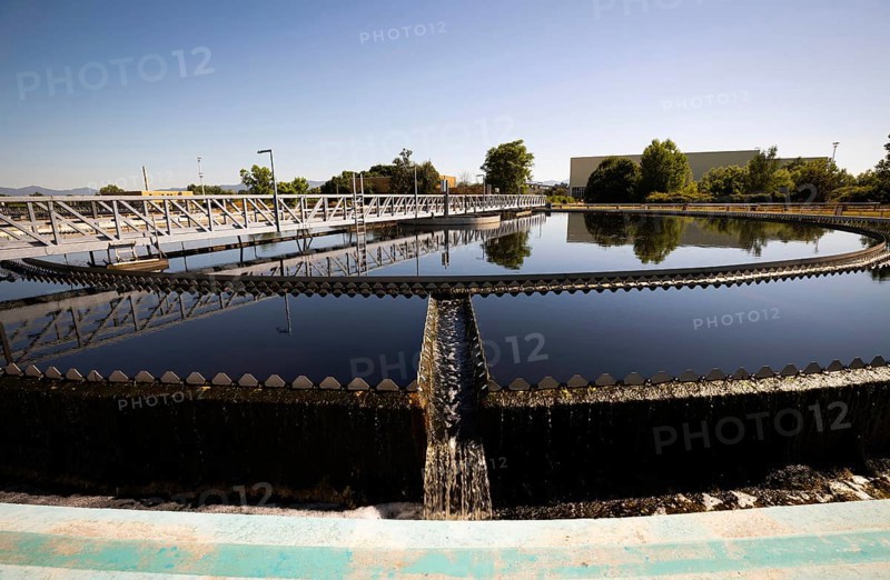 Wastewater treatment facility - Sewage Treatment. Also called municipal wastewater or sewage