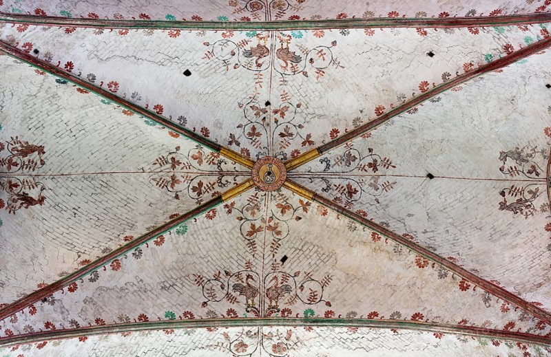 Vault in the nave, St., Sankt, Saint