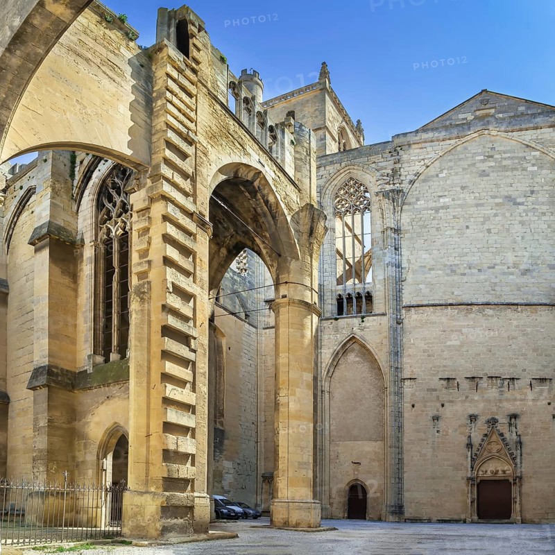 Narbonne Cathedral is a Roman Catholic church located in the town of Narbonne, France, Europe