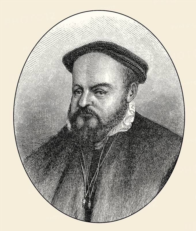 Portrait of Gottfried Goetz von Berlichingen zu Hornberg, 1480, 1562, a Frankish kingdom knight