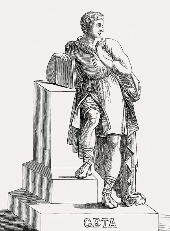 Geta, Publius or Lucius, Septimius Geta Augustus, 189 –211, Roman emperor