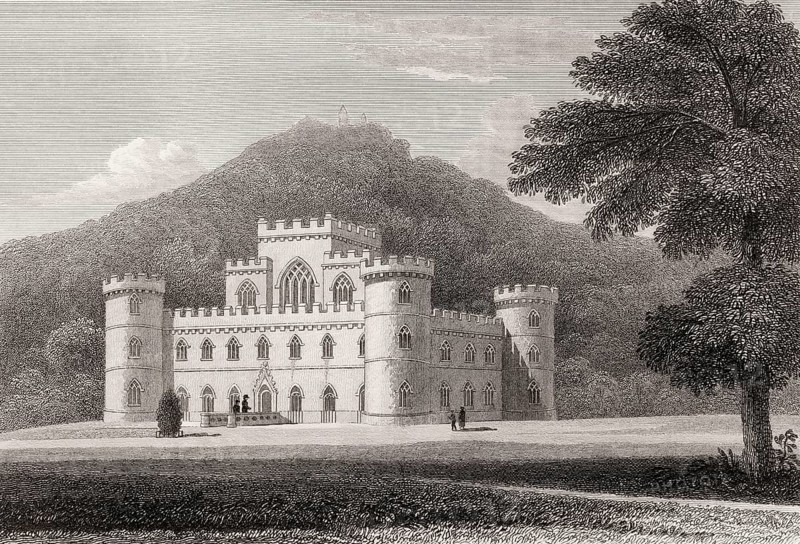 Inveraray Castle, Inveraray county of Argyll, Scotland, 19th century, from Modern Athens by Th. H. Shepherd