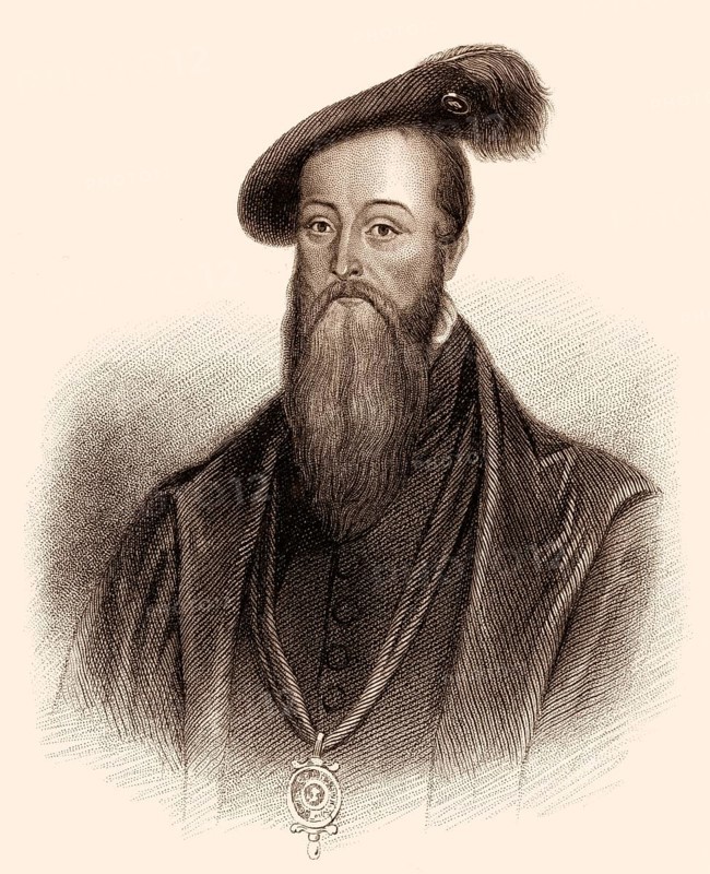 Thomas Seymour, 1. Baron Seymour of Sudeley, KG, ca. 1508-1549, der Bruder der englischen Königin Jane Seymour