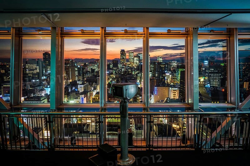 Observatory of Nagoya TV Tower. Shooting Location: Aichi Prefecture, Nagoya City